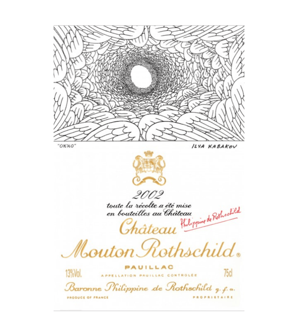 2002 Mouton 酒標 商品圖片