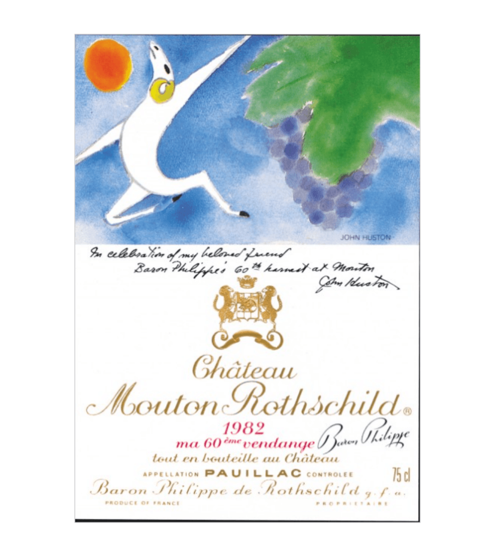 1982 Mouton 酒標 商品圖片