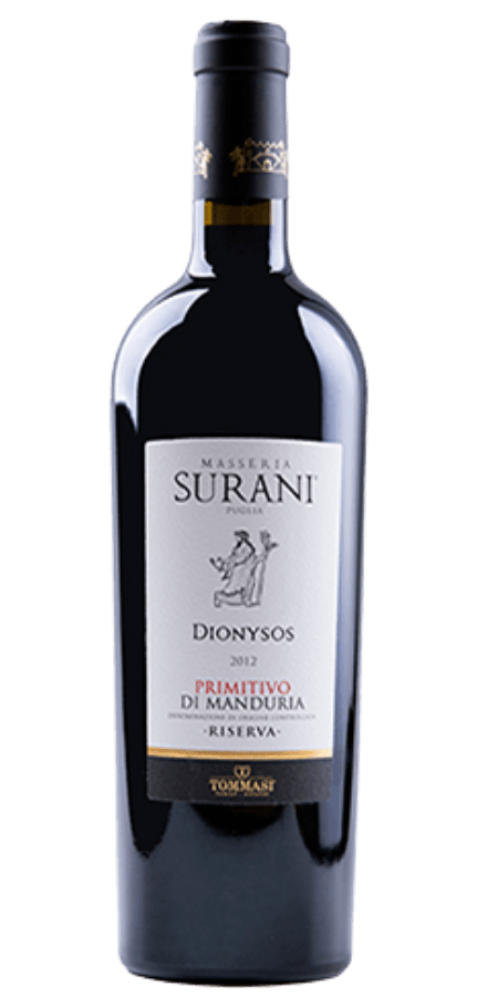 2017 SURANI Dionysos Primitivo di Manduria Riserva DOC / Puglia