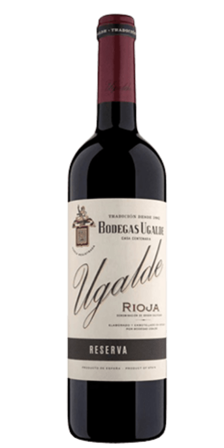 2016 Bodegas Ugalde Felipe Ugalde Reserva/ Rioja