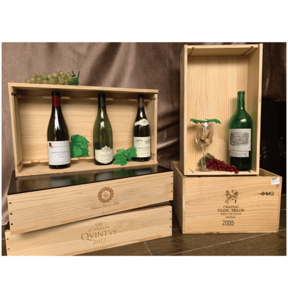酒莊原木箱(12入)