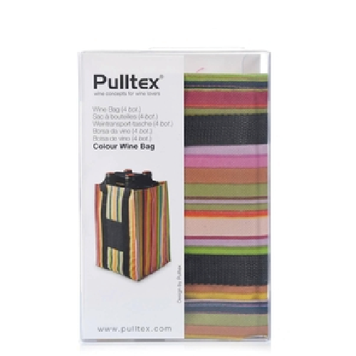 Pulltex｜Colour Wine Bag 4 Bottle 4入酒袋